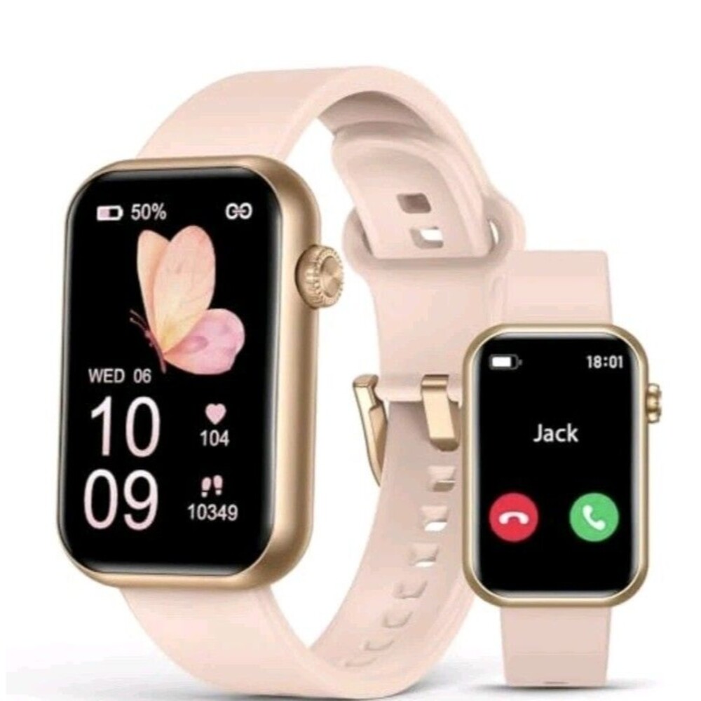 Smart Watch for Women, 1.83'' Waterproof Smartwatch, Bluetooth IOS & Android